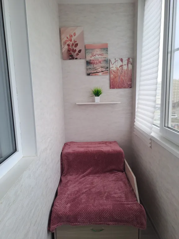 Уютная студия на высоком берегу рядом с морем