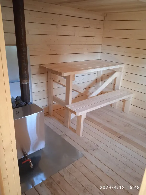 Домик с баней