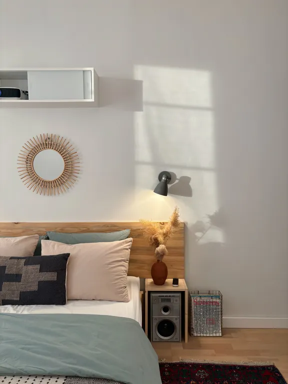 Атмосферная квартира с уникальным дизайном и проектором для фильмов