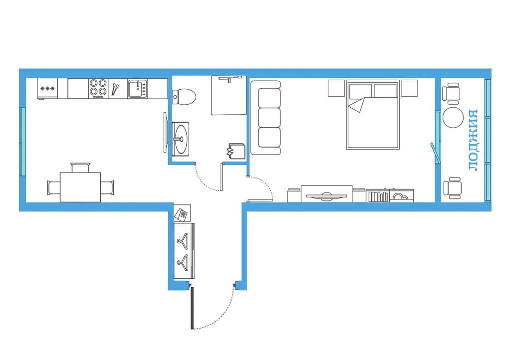 Квартира Дивная прохлада