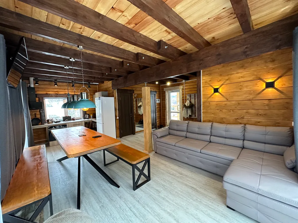 Коттедж с панорамными окнами