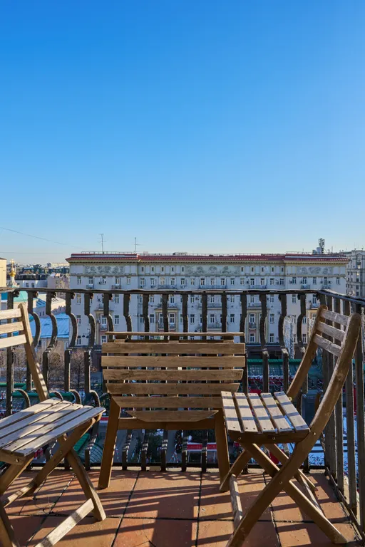 Квартира Двухэтажная 3-комнатная квартира 120 метро с видом на Тверскую площадь — Москва