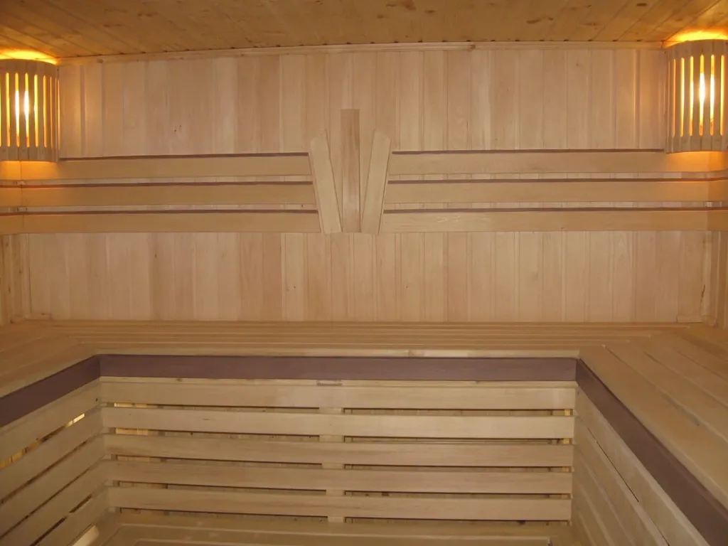 Дом с баней и детской площадкой, рядом лес и горы