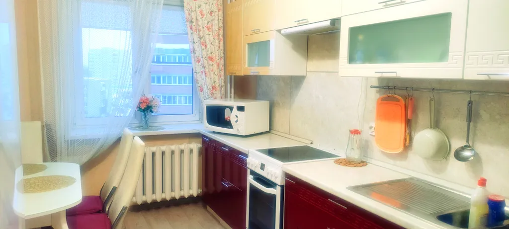 Уютная светлая теплая квартира