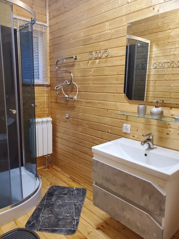 Дизайнерский домик на семейной экоферме в Немцово