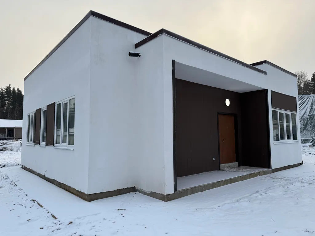 Дом Белый Гусь в КП Сосновские Горки рядом с курортом Игора