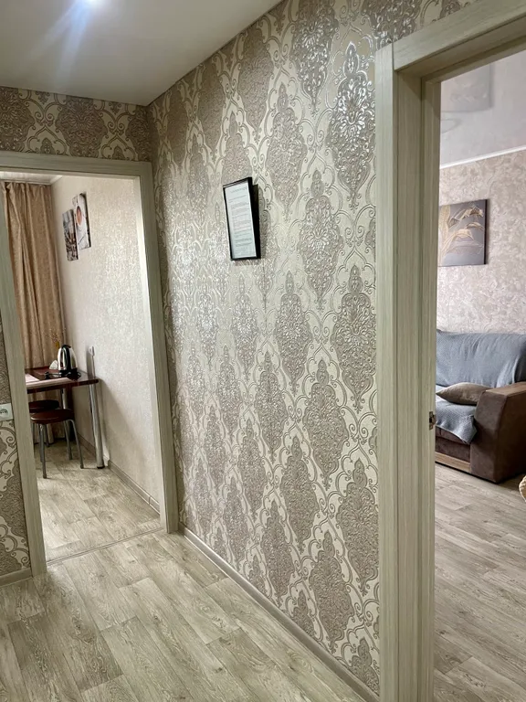 Уютная квартира в центре города с красивым видом города из окна