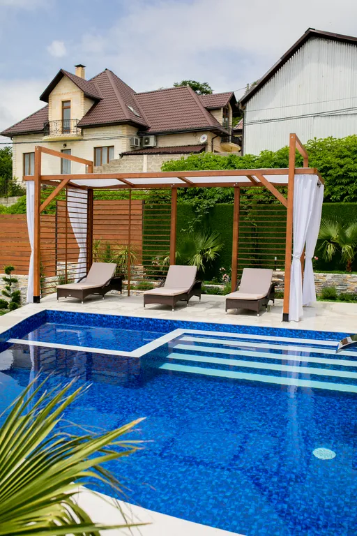 Коттедж Вилла с теплым бассейном — аренда посуточно в Высокое