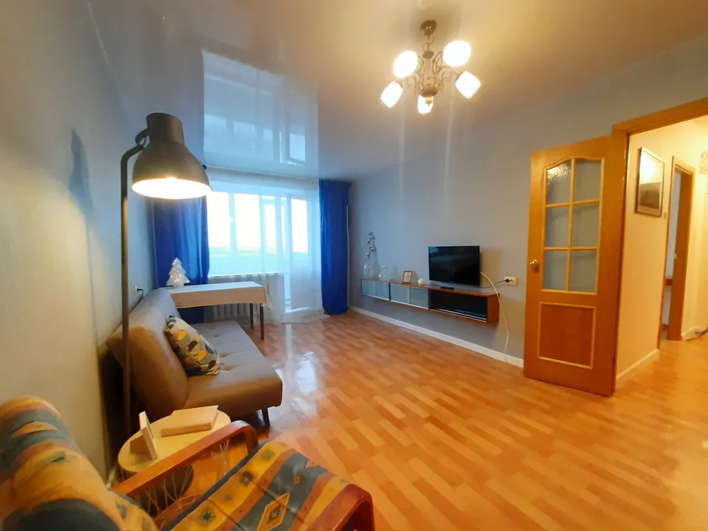 Большая квартира c красивым видом на город