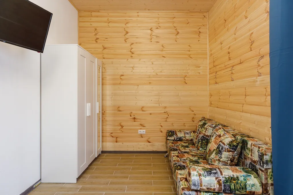 Дача/дуплекс двухкомнатная с кухней и собственной зоной отдыха