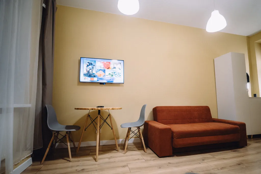 Уютная студия в тихом месте