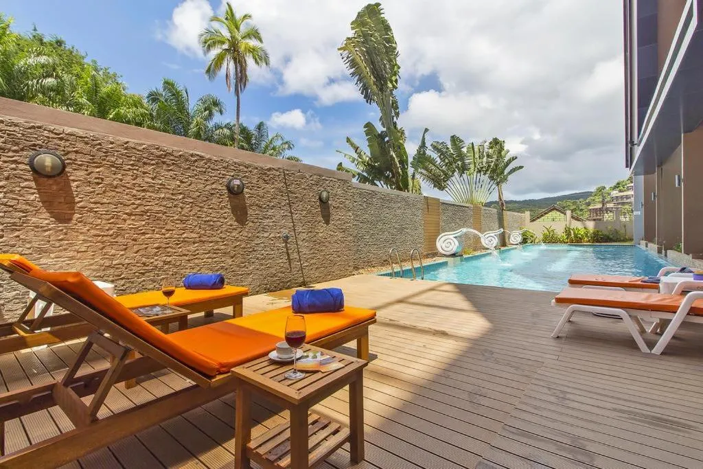 Карон. Студия с видом на горы в знаменитом Chic Condo, 4 этаж