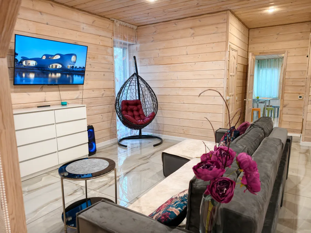 Коттедж 130m2 — чан, кухня, Wi-Fi