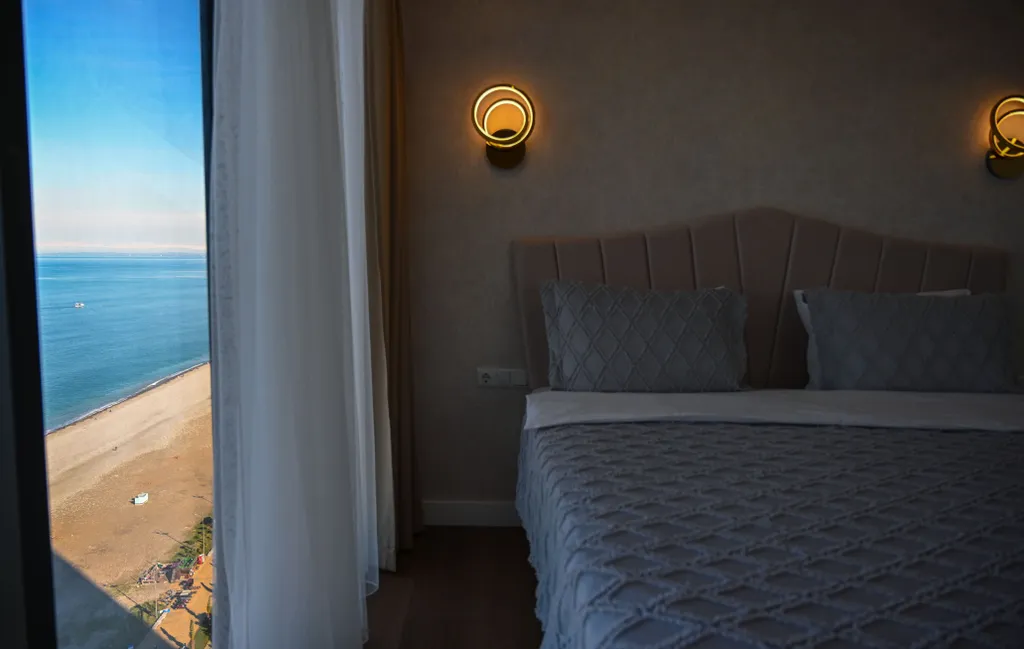 Люкс-апартаменты 1+1 | 0 линия, прогуливайтесь по набережной или парку