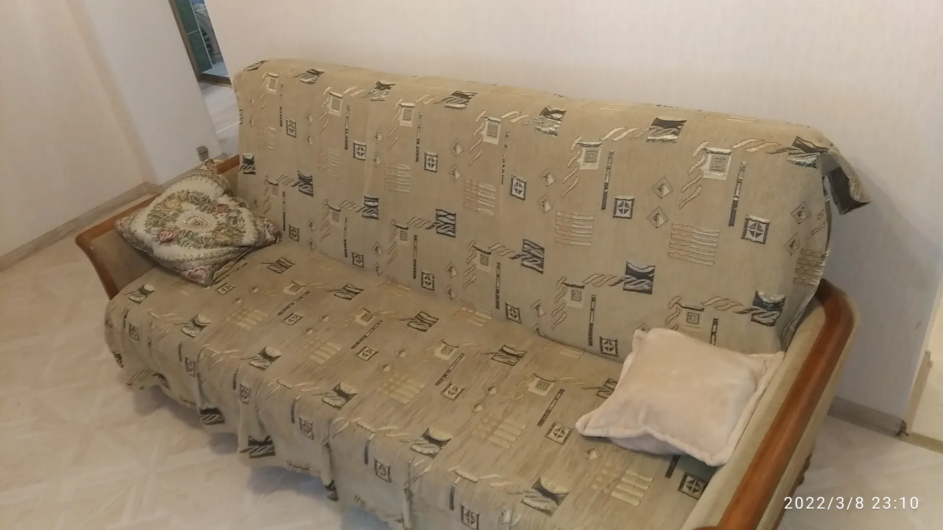 Широкая диван-кровать раскладная