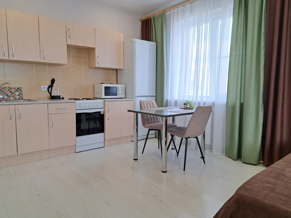 Студия на Псковской с большой кроватью