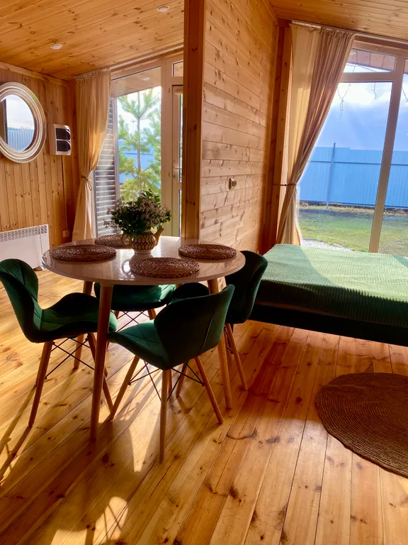 Домик с чаном и сауной