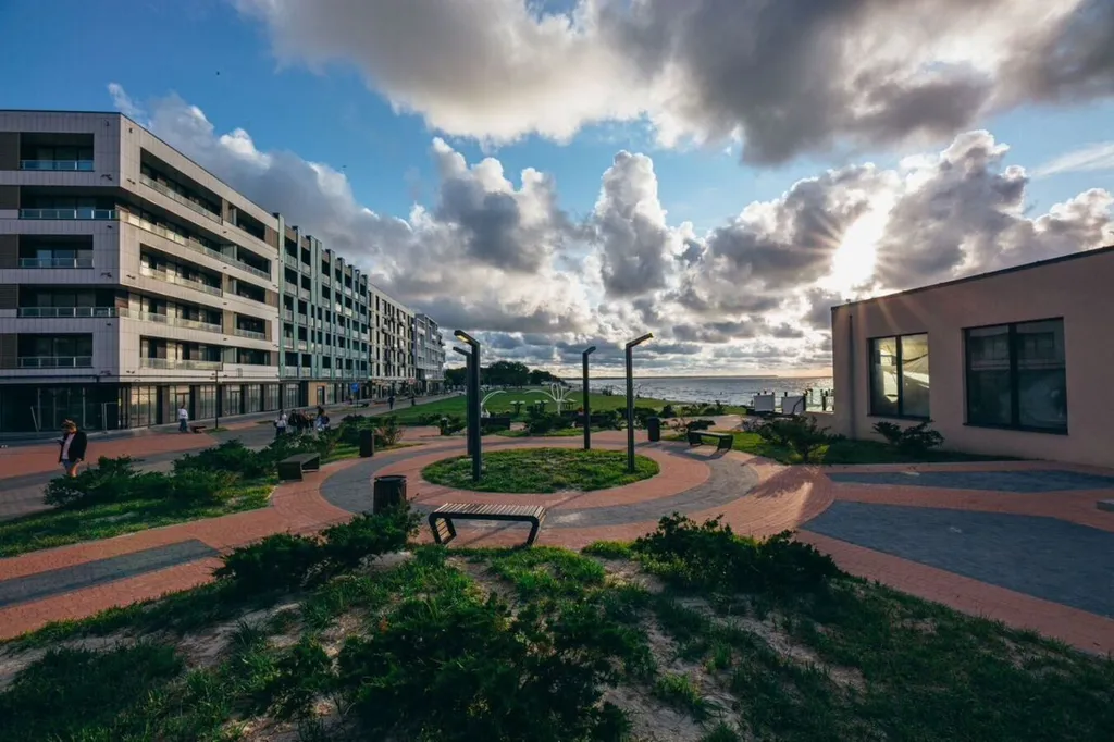 Квартира Квартира Новaя уютнaя студия в ЖK Aтлaнтис — Зеленоградск