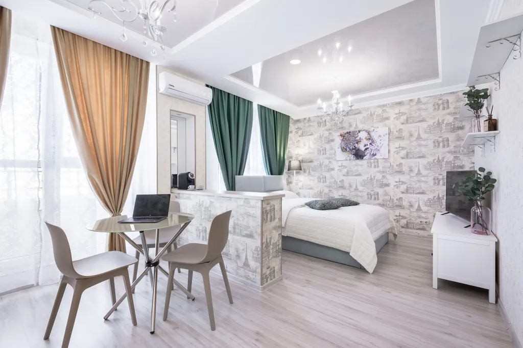 Апартаменты бизнес-класса в самом центре с балконом в ЖК Большой