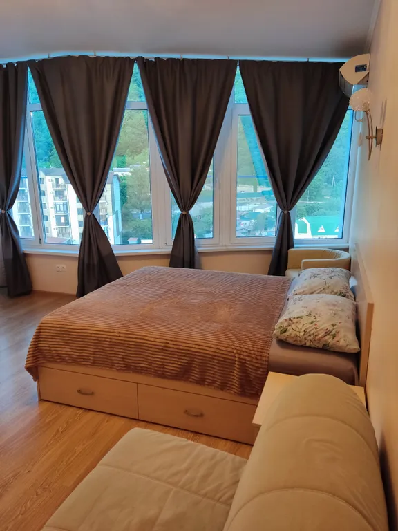 Классная квартира с видом на горы — аренда посуточно в Ольгинка