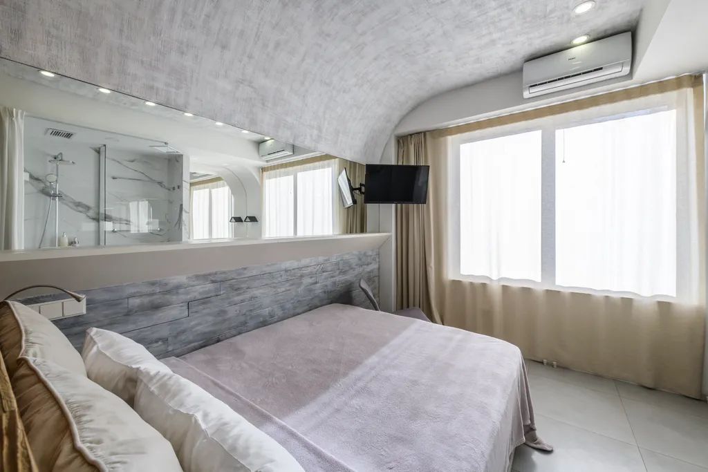 ЛАЙТ БЛЮ ДИЗАЙН-СТУДИЯ | 30 м² | Уют в стиле ростик с горным пейзажем!