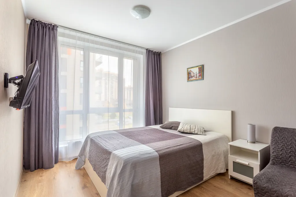 Квартира Студия у метро Парнас — аренда посуточно в Парголово