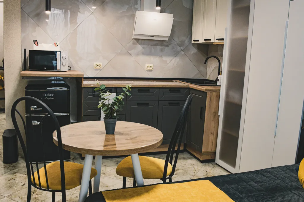 Стильная новая студия для комфортного проживания