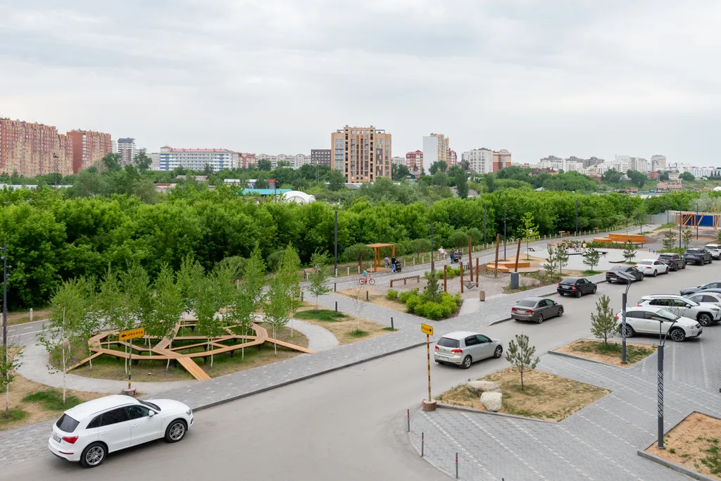 Квартира Квартира Папоротник у набережной в ЖК «Европейский берег» — Тюмень