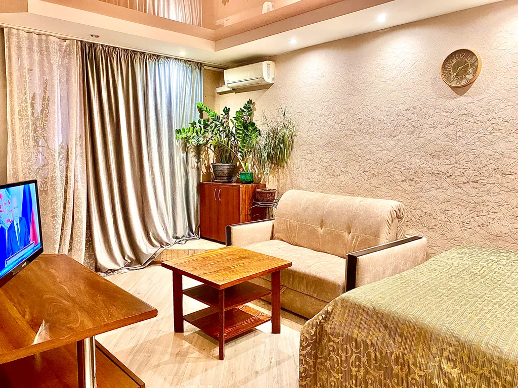 Уютная студия рядом с Волгой