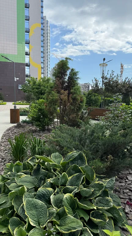 ЖК с охраняемой закрытой территорией большой детской зоной