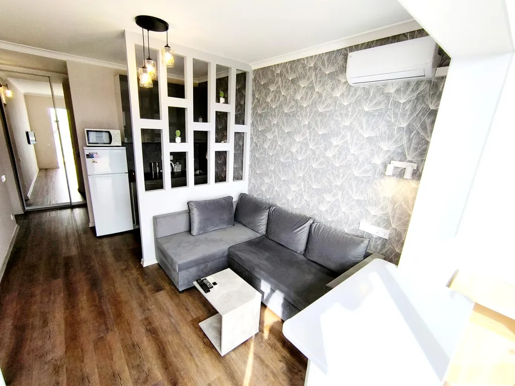 Квартира Квартира Новая видовая студия в 50 метрах до моря — Сочи