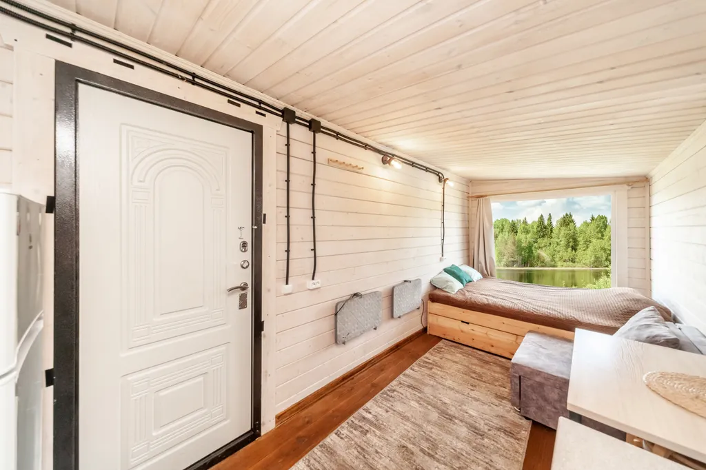 Домик на двоих с панорамным окном №2