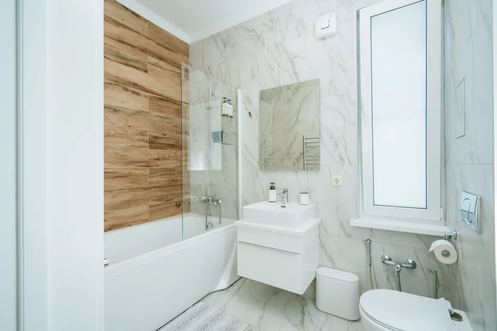 Вилла с бассейном и панорамной баней