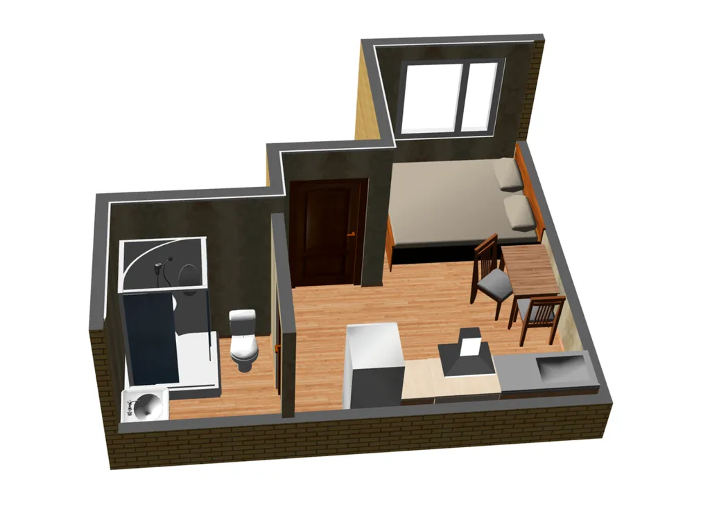 1-комнатная Квартира