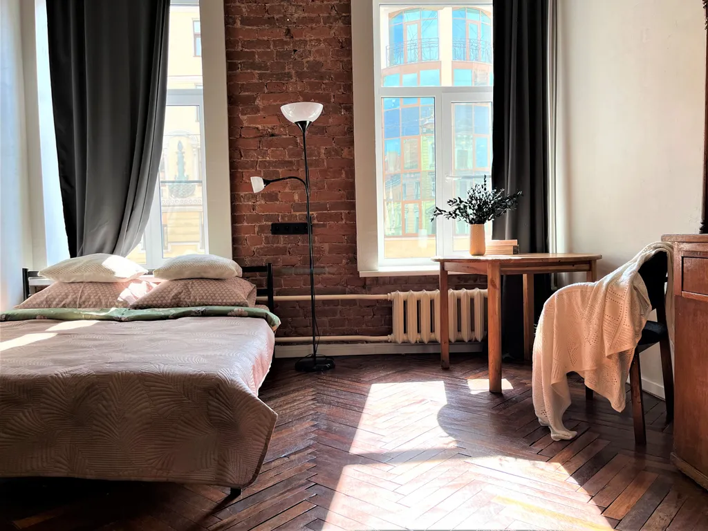 Дизайнерская квартира на Фонтанке с 3 спальнями