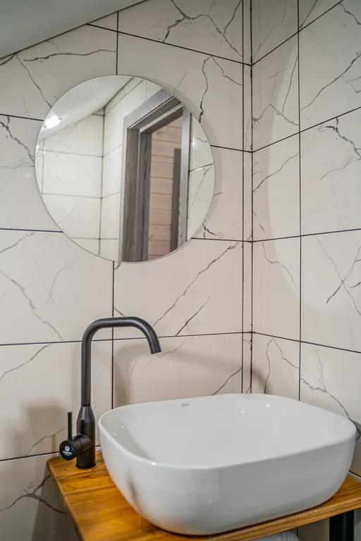 Уютный барн хаус с большими панорамными окнами Барн 4