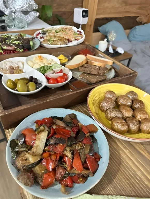 Индейский домик (типи) на Семейной мини-ферме Фазенда