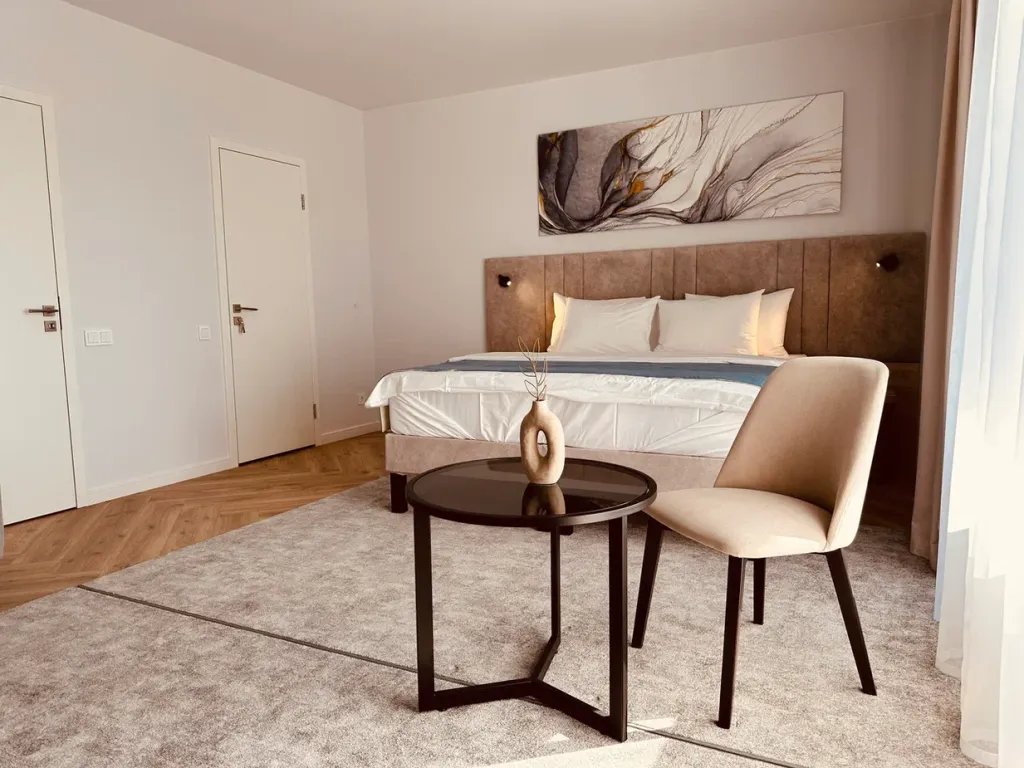 Квартира Апартаменты с просторной террасой и подогреваемым бассейном — Анапа