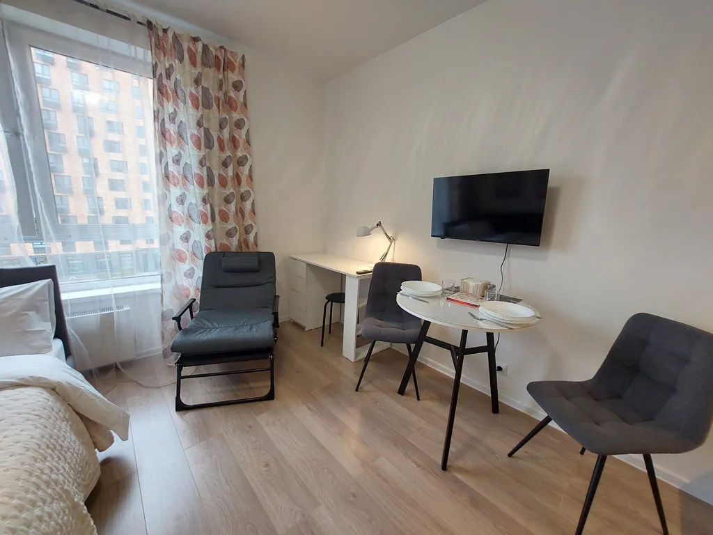 Квартира Квартира WelcomeHome студия в Орловском Парке — Санкт-Петербург