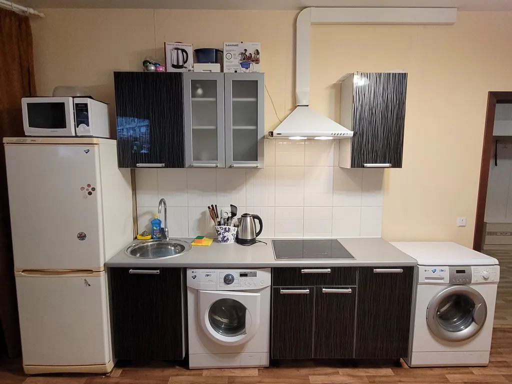 Студия с четырьмя спальнями, с двумя с/у