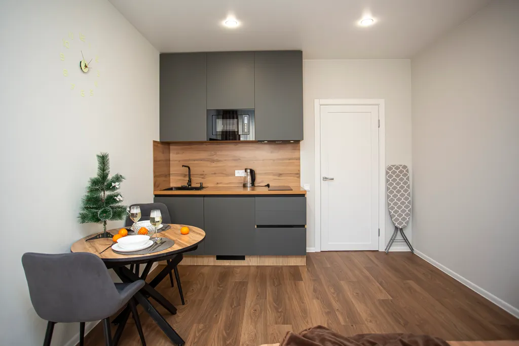 УК Атмосфера Квартира Крем-брюле с видом на горы