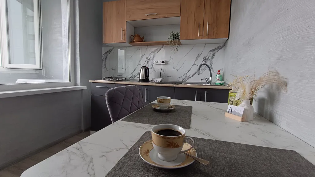 Чудесная квартира с двумя балконами и шикарным видом