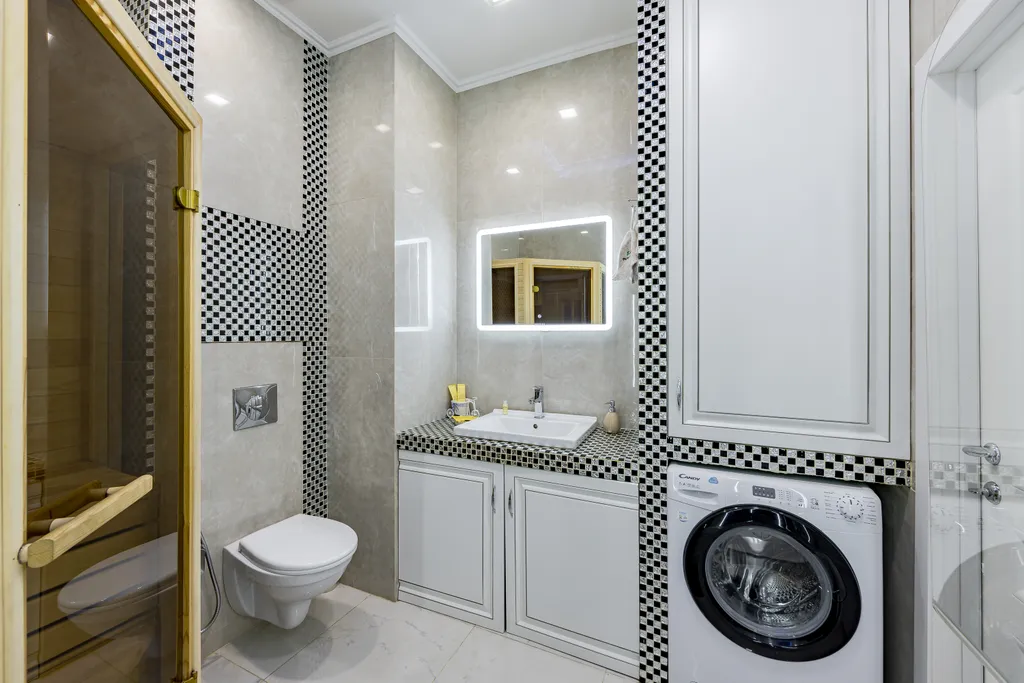 Квартира Шикарная квартира с сауной в ВТБ Арена Парк — Москва