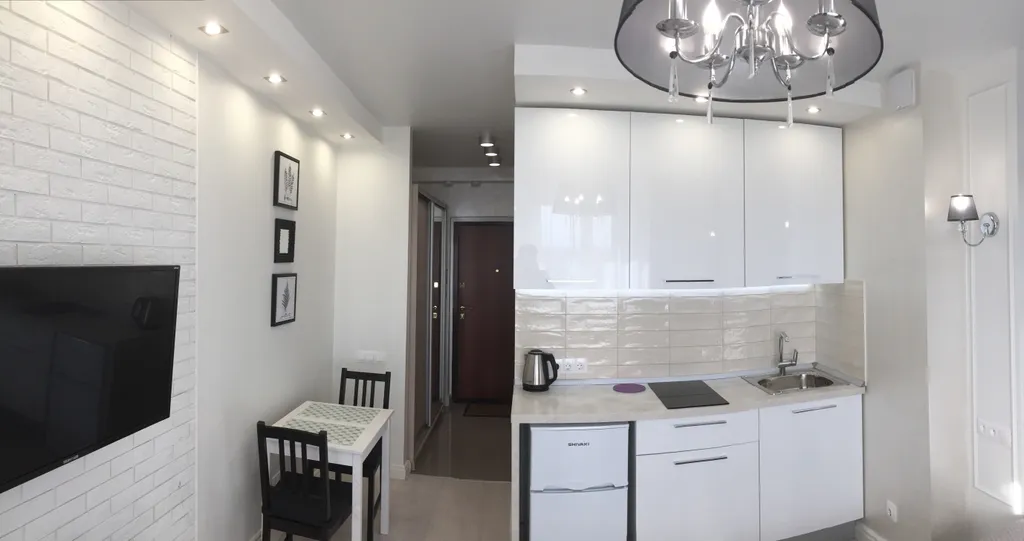 Уютный апартамент в центре с отличным видом на город