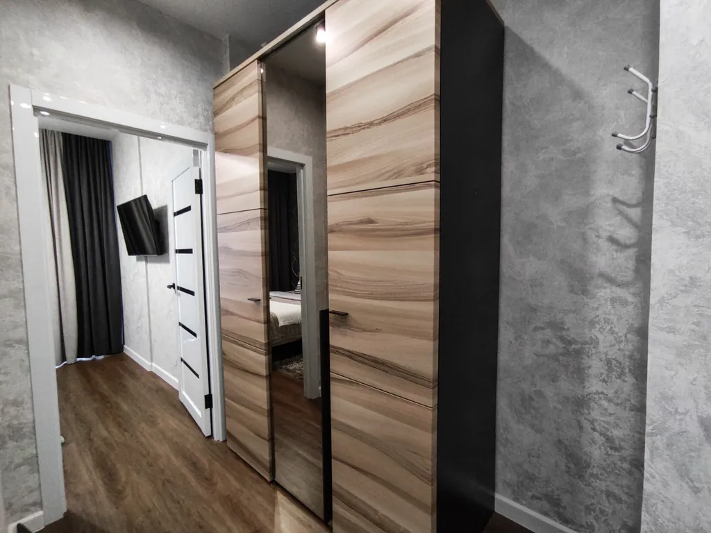 Двухкомнатная студия с красивым видом на город