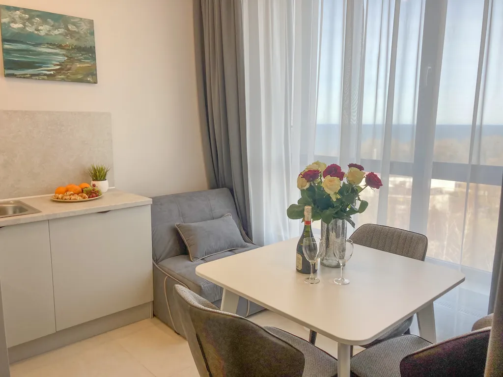 Квартира Квартира Сан Сити 3 с видом на море, в здании с Baltik spa — Светлогорск