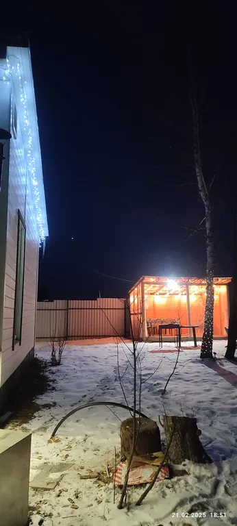 Домик для отдыха с собственным горячим чаном