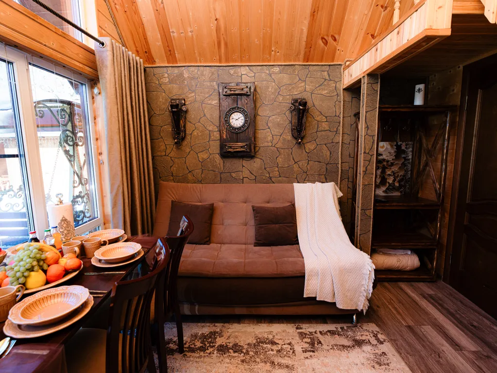 Коттедж Коттедж Улучшенное шале — Архыз