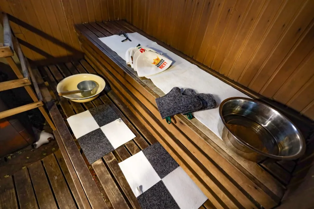 Плавдом Добрый мыс с баней на Онего