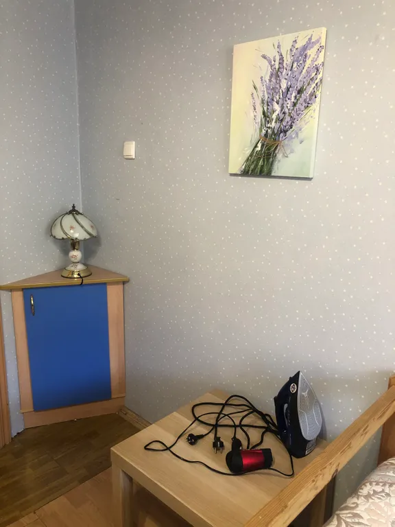 Уютная комната в 4х комнатной квартире с балконом рядом парком отдыха